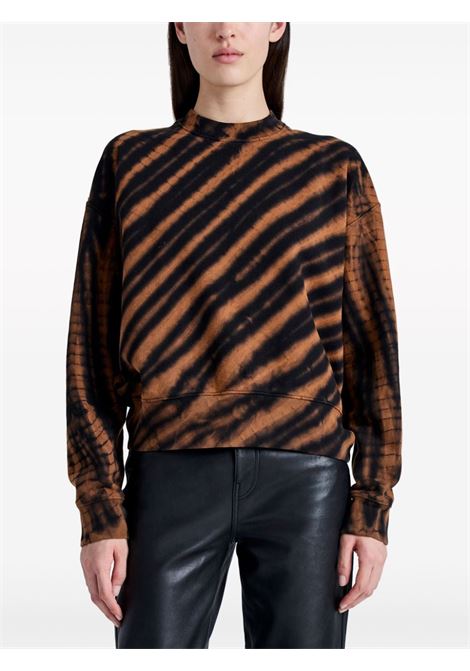 Black and orange Blake tie-dye sweatshirt Proenza schouler white label - women PROENZA SCHOULER WHITE LABEL | WL2414144989